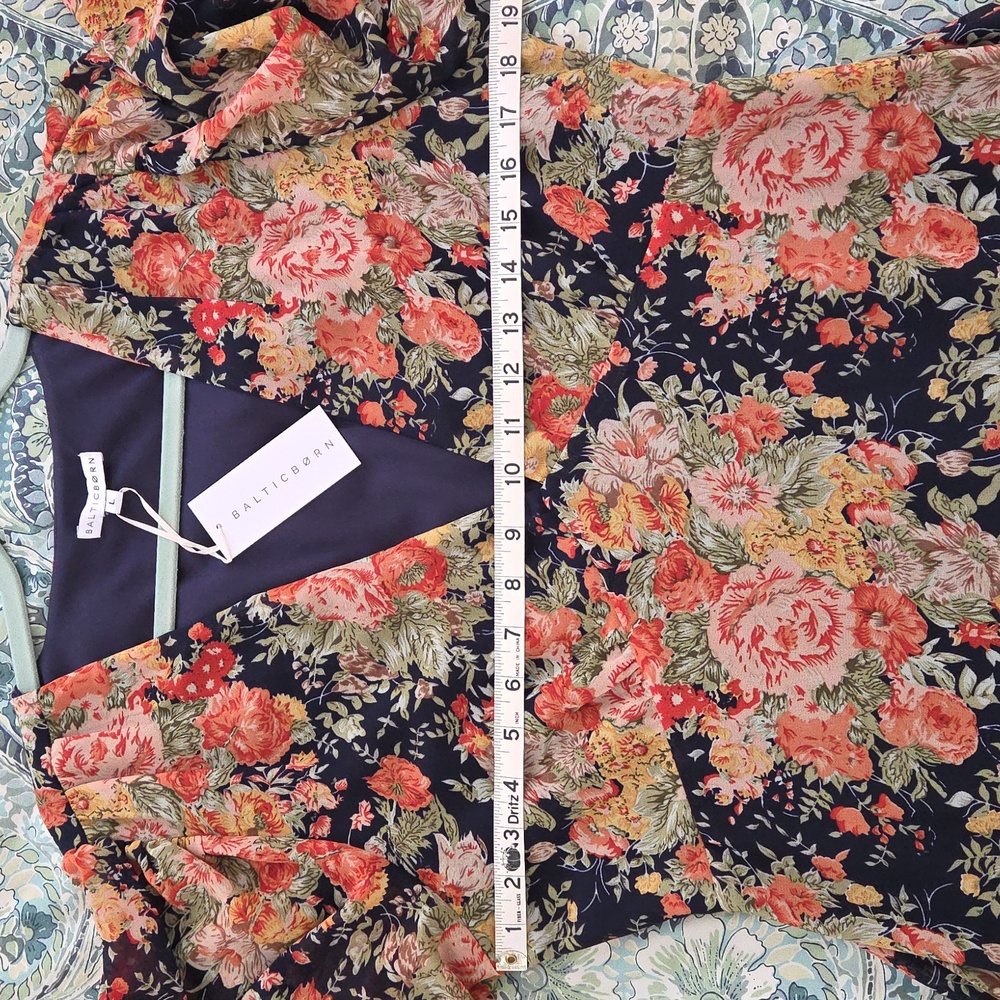 Baltic Born Bowman Deep V Maxi Dress - Size L - Picture 6 of 11